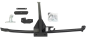 Preview: Complete tow bar kit, with rigid 2-hole flanged ball (00472-1), Renault TWINGO I